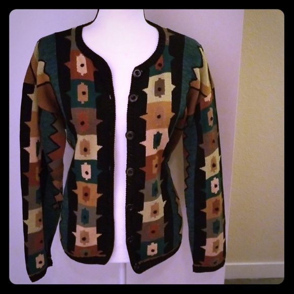 Ana Traverso Hand Knit Cardigan - Picture 1 of 8